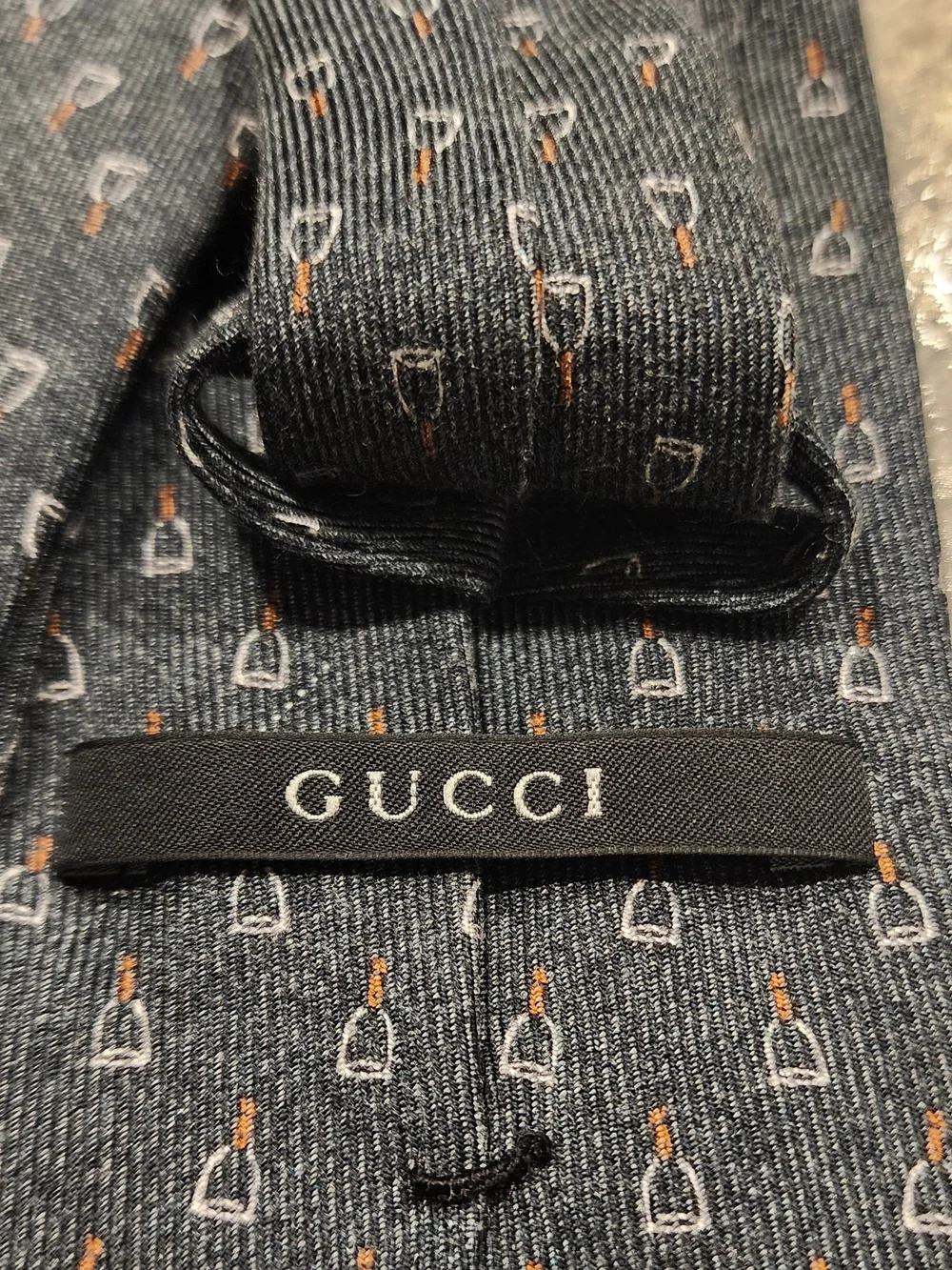 Gucci Beautiful Grey Tie
